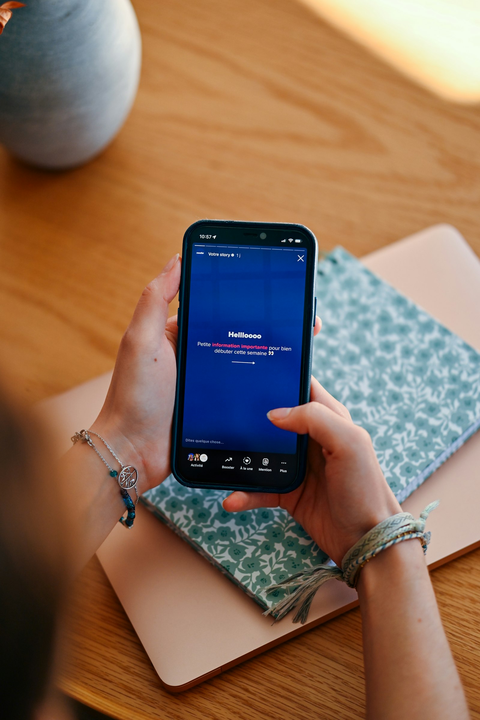 Gestion de plusieurs réseaux sociaux sur smartphone