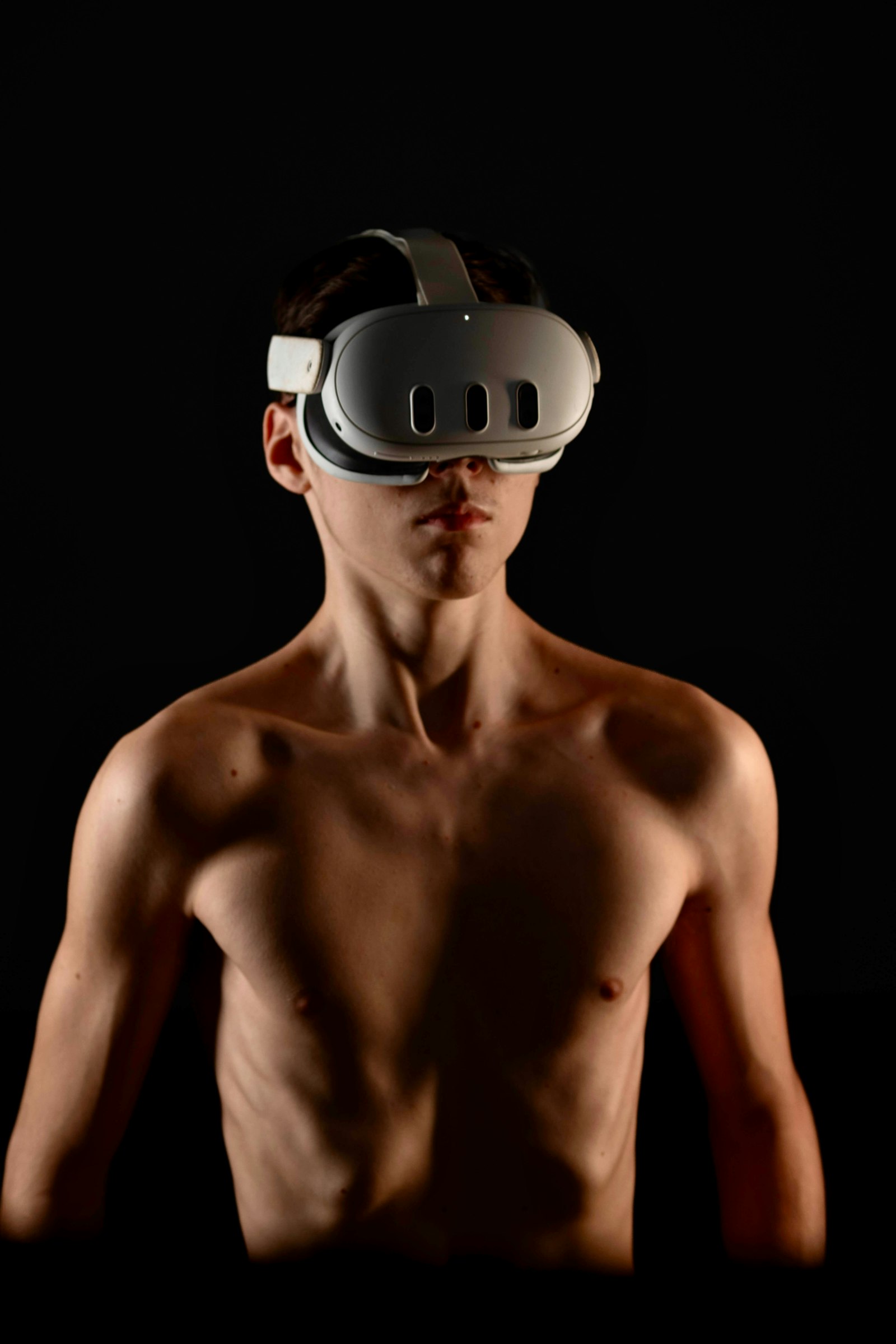 Casque de réalité virtuelle et environnement 3D navigable